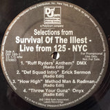 Various : Survival Of The Illest (Live From 125 N.Y.C.) (12", Promo, Smplr)