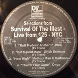 Various : Survival Of The Illest (Live From 125 N.Y.C.) (12", Promo, Smplr)