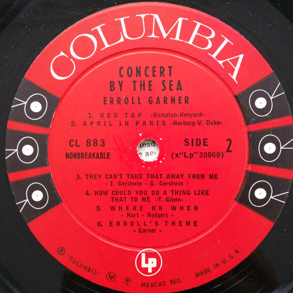 Erroll Garner : Concert By The Sea (LP, Mono)