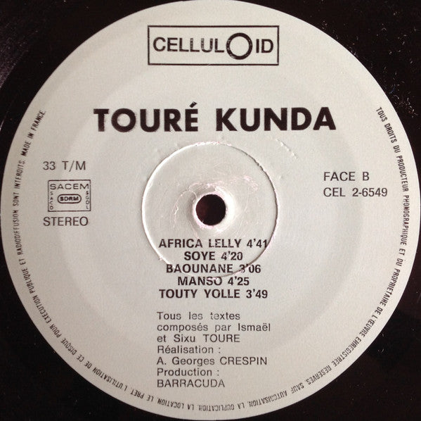 Touré Kunda : É'mma Africa (LP, Album, RE)