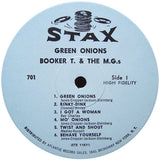 Booker T. & The M.G.s* : Green Onions (LP, Album, Mono)