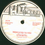 U. Brown* / Peter Metro : Get In Line / Dedicated To You (12")