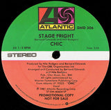 Chic : Stage Fright (12", Promo)