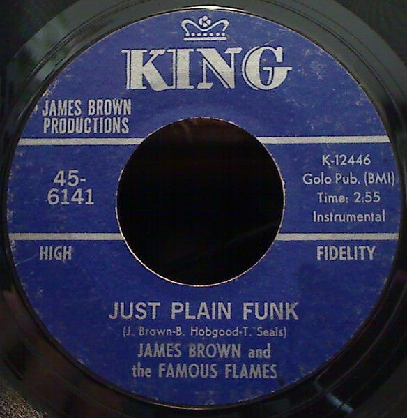 James Brown & The Famous Flames : I Guess I'll Have To Cry, Cry, Cry (7", Single, Styrene, Ter)