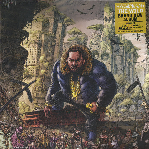 Raekwon : The Wild (LP, Album, Whi)