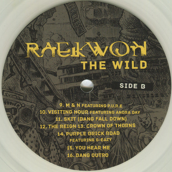 Raekwon : The Wild (LP, Album, Whi)