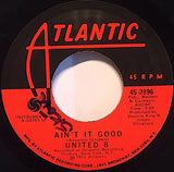 United 8 : Getting Uptown (To Get Down) / Ain't It Good  (7")