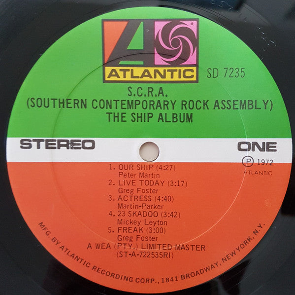 Southern Contemporary Rock Assembly : The Ship Album (LP, Album)