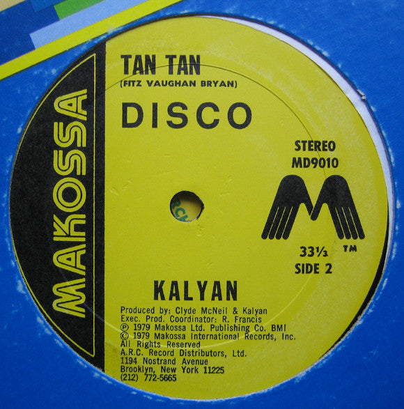 Kalyan : Do Wah Nanny / Tan Tan (12")