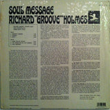 Richard "Groove" Holmes : Soul Message (LP, Album, RE, RM)