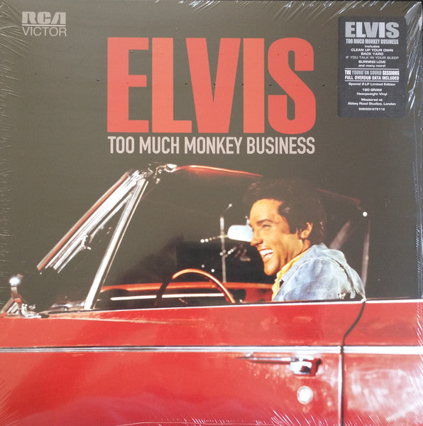 Elvis Presley : Too Much Monkey Business (2xLP, Album, Ltd, S/Edition)