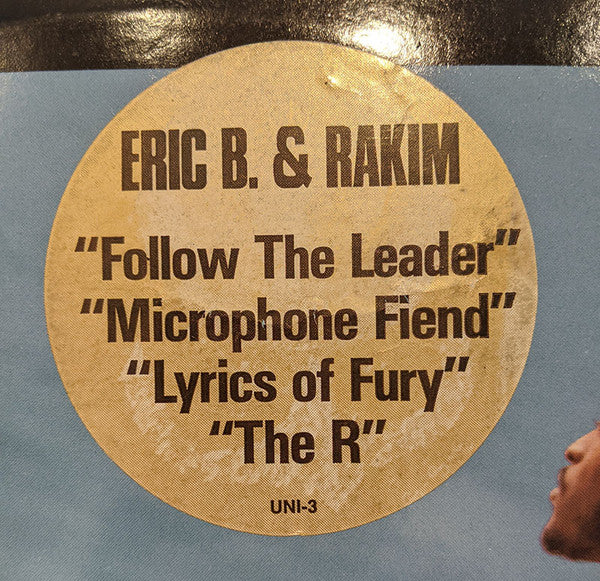 Eric B. & Rakim : Follow The Leader (LP, Album)