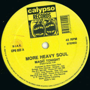 More Heavy Soul : Magic Tonight (12")