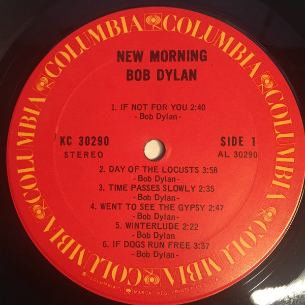 Bob Dylan : New Morning (LP, Album, Ter)