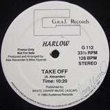 Harlow (2) : Take Off (12", Promo)