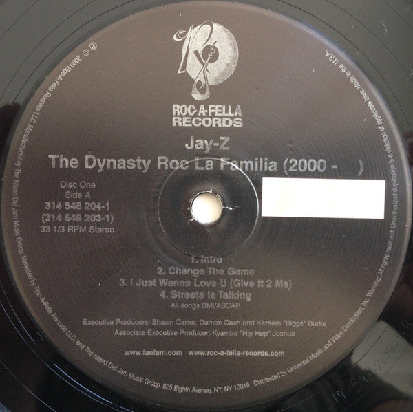 Jay-Z : The Dynasty Roc La Familia (2000- ) (2xLP, Album)