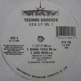 Techno Grooves : U.S.A. E.P. VOL. 1 (12", EP)