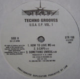 Techno Grooves : U.S.A. E.P. VOL. 1 (12", EP)