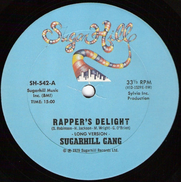 Sugarhill Gang : Rapper's Delight (12", Single)