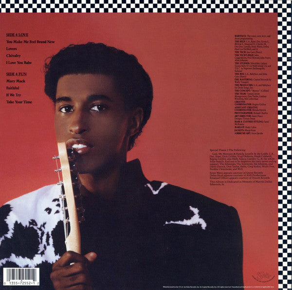 Babyface : Lovers (LP, Album)