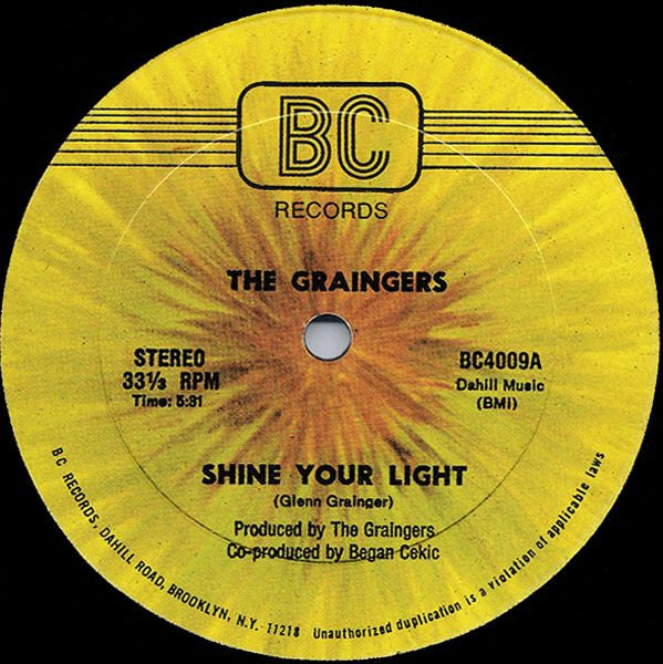 The Graingers : Shine Your Light (12")