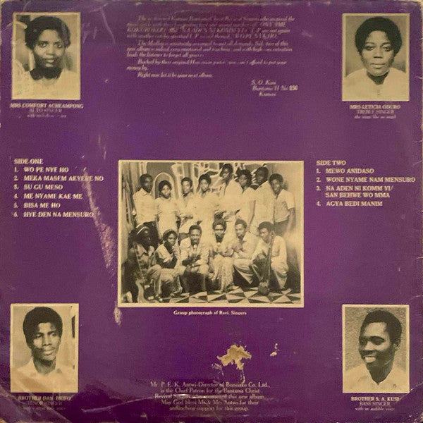 Kumasi Bantama Christ Revival Singers, Samuel Oduro Kusi : Wo Pe Nye Ho (LP, Album)