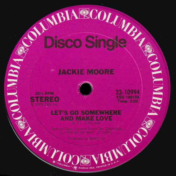 Jackie Moore : This Time Baby (12", Single, Pit)