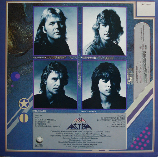 Asia (2) : Astra (LP, Album)