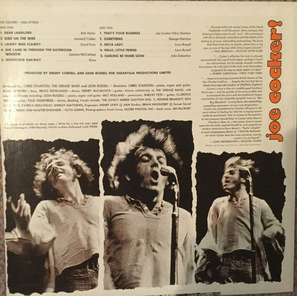 Joe Cocker : Joe Cocker! (LP, Album)