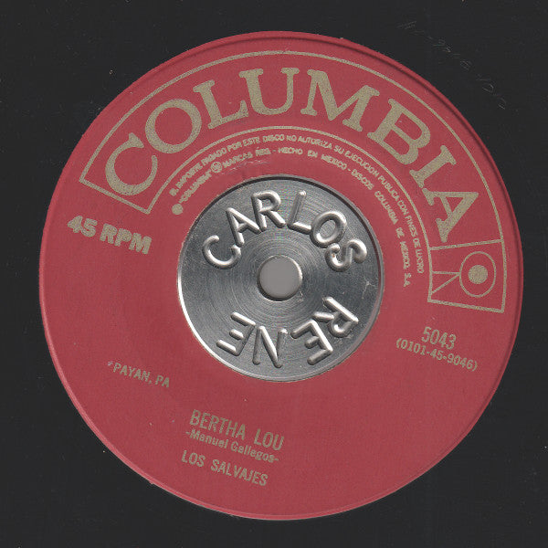 Los Salvajes (2) : Multiplicando / Bertha Lou (7", Single)