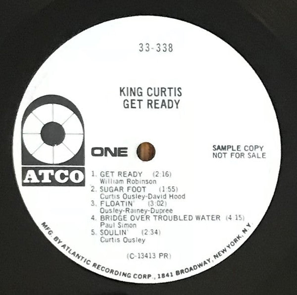 King Curtis : Get Ready (LP, Album, Mono, PR )