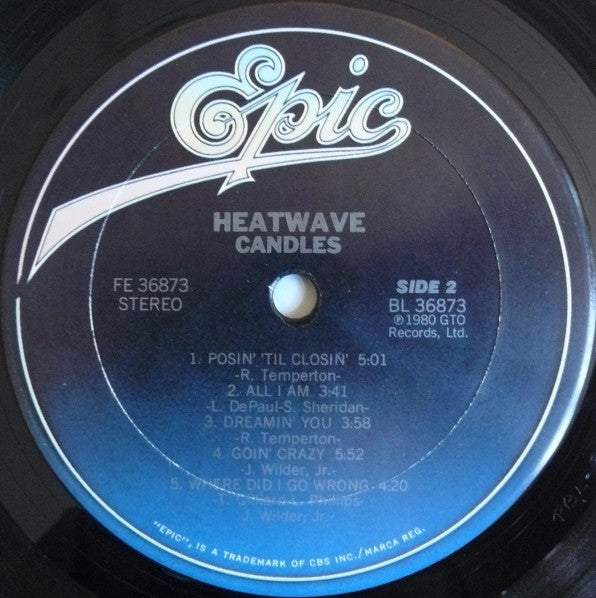 Heatwave : Candles (LP, Album)