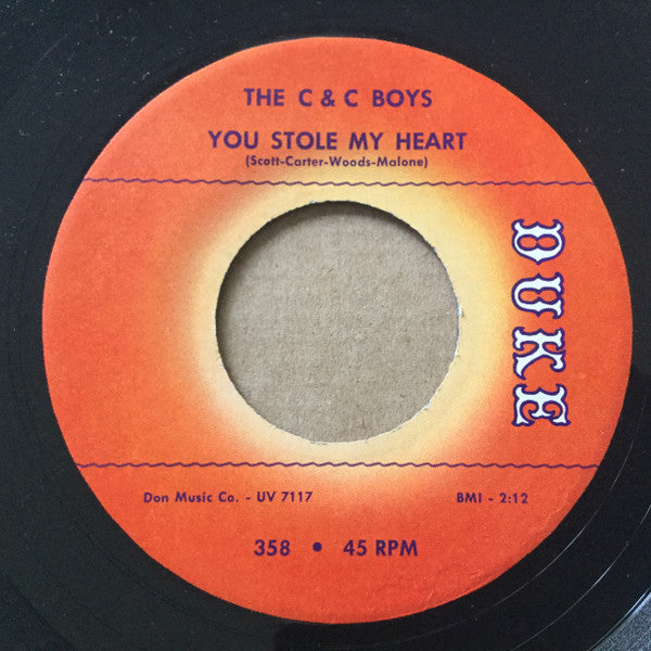 The C & C Boys : Hey Marvin / You Stole My Heart (7", Single)