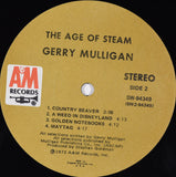 Gerry Mulligan : The Age Of Steam (LP, Album, Club, Cap)