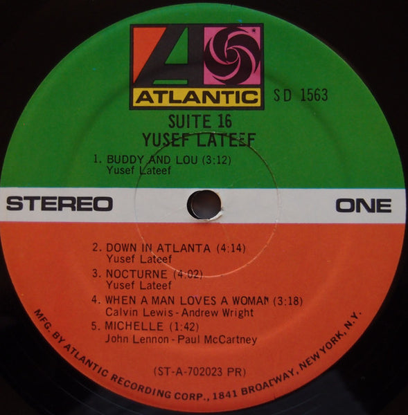 Yusef Lateef : Suite 16 (LP, Album, PR)