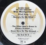 Wes Montgomery : Down Here On The Ground (LP, Album, Mon)