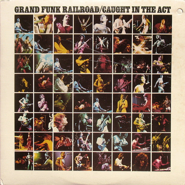 Grand Funk Railroad : Caught In The Act (2xLP, Album, Win)