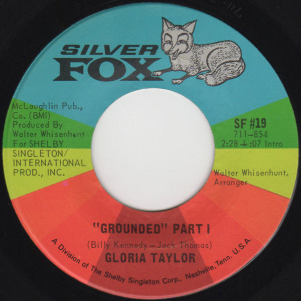 Gloria Taylor : Grounded (7", Single)