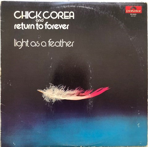 Chick Corea, Return To Forever : Light As A Feather (LP, Album, Scr)