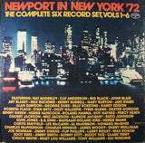 Various : Newport In New York '72 (The Complete Six Record Set, Vols 1-6) (6xLP, Mon + Box, Comp)