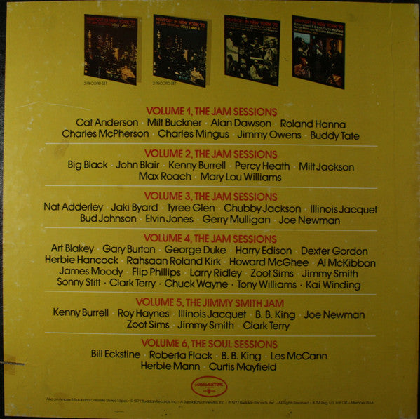 Various : Newport In New York '72 (The Complete Six Record Set, Vols 1-6) (6xLP, Mon + Box, Comp)