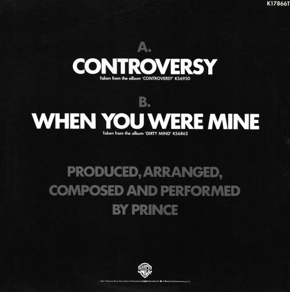 Prince : Controversy (12", Single)