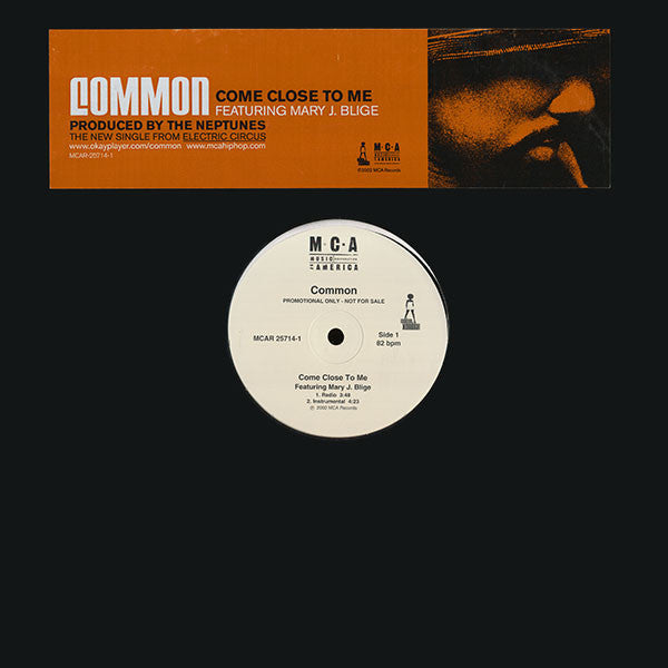 Common : Come Close To Me (12", Promo)