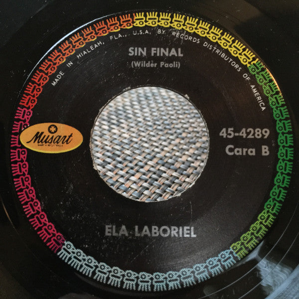 Ela Laboriel : Llamame / Sin Final (7", Single, Mono)