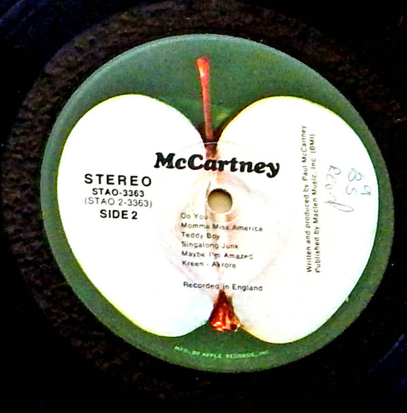 Paul McCartney : McCartney (LP, Album, Win)