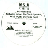 Blackalicious : It's Going Down (Sit Back) Remixes (12", Promo)