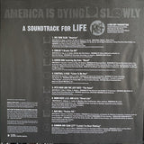 Various : America Is Dying Slowly (LP, Promo, Smplr, Red)