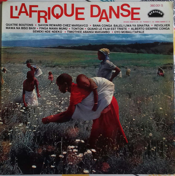 Various : L'Afrique Danse (LP, Comp, Mono, RE)