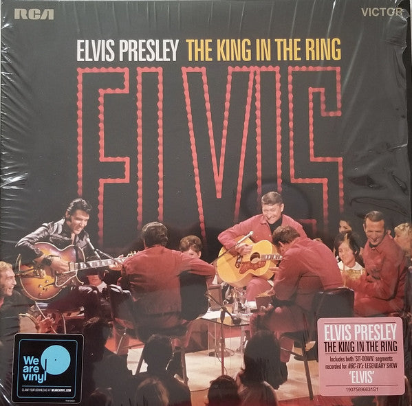 Elvis Presley : The King In The Ring (2xLP, Album, Comp)