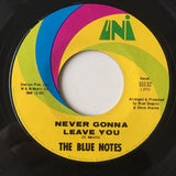 The Blue Notes (3) : Hot Chills And Cold Thrills (7", Mon)